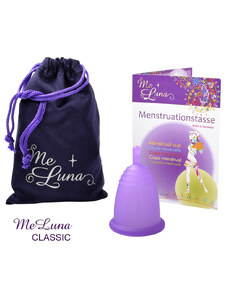 Cupa menstruală Me Luna Classic M cu tulpină mov (MELU040)