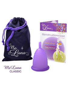 Cupa menstruală Me Luna Classic L cu tulpină mov (MELU041)