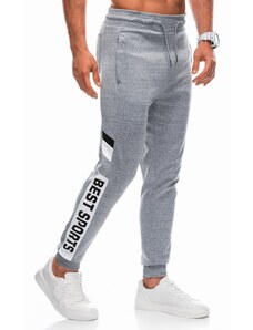 EDOTI Men's sweatpants P1396 - grey