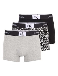 Calvin Klein Underwear Boxeri gri amestecat / negru / alb