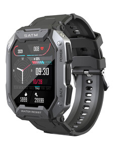 Ceas smartwatch Tio Stil Militar Rezistenta la apa IP68 Inot Bataile inimii Monitorizeaza Oxigen din sange Fitness24 Sporturi