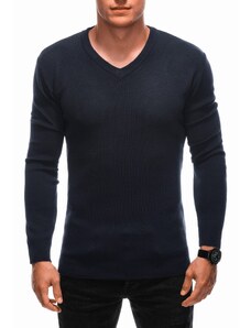 EDOTI Men's sweater E225 - navy