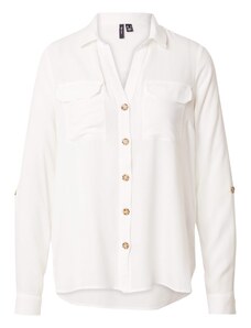 VERO MODA Bluză 'Bumpy' alb