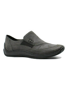 Pantofi dama Rieker, grey, cu talpa joasa RIKL1791-45