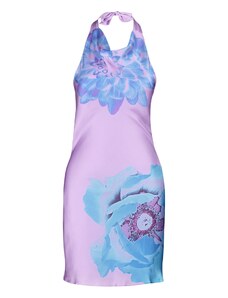 Trendyol Multicolor Degajee Guler detaliat florale elegante rochie de seara