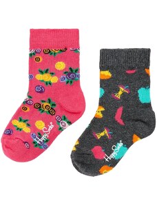 Happy Socks Happy șosete 2 Pack de mere și flori șosete