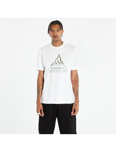 Tricou pentru bărbați adidas Originals Adventure Volcano Short Sleeve Tee White