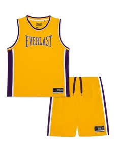 Everlast Basketball Set Junior Boys Purple/Yellow