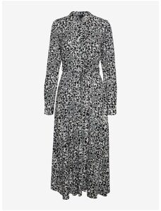 Women's grey patterned shirt dress VERO MODA Deb - Women