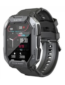 Smartwatch Tio Fitness Tracker Stil Militar Rezistenta la apa IP68 Inot Bataile inimii Monitorizeaza Oxigen din sange 24 Sporturi