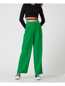 Pantaloni Pieces, verde, S