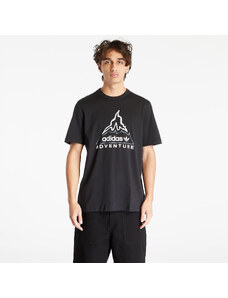 Tricou pentru bărbați adidas Originals Adventure Volcano Short Sleeve Tee Black