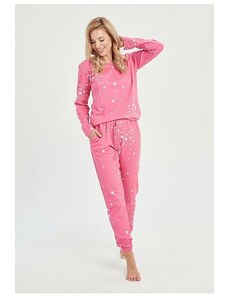 Taro Pijamale damă Erika roz cu steluțe