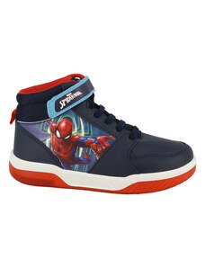 Pantofi midcut cu scai Spiderman pentru copii