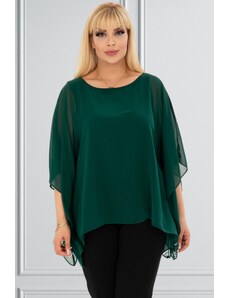 Evio Fashion Bluza Kasia Voal Verde