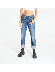 Blugi pentru femei Levi's  501 Jeans For Women Dark Indigo/ Worn In