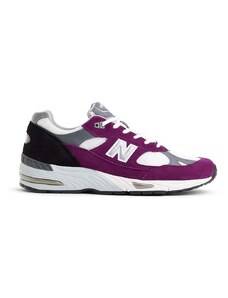 New Balance sneakers M991PUK Made in UK culoarea violet