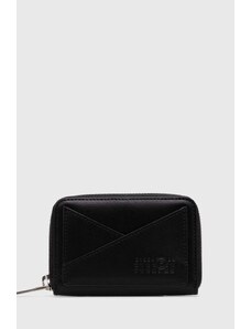 MM6 Maison Margiela portofel de piele Wallets femei, culoarea negru, SA6UI0016