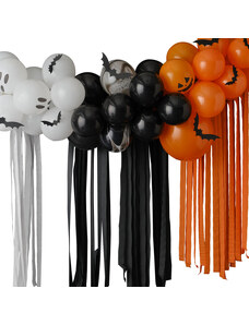 Ginger Ray Ghirlandă de baloane cu ciucuri - Halloween