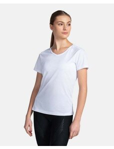 Women's running T-shirt KILPI DIMA-W White