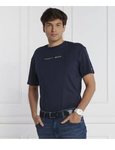 Tommy Jeans Tricou GOLD LINEAR | Classic fit