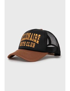 Billionaire Boys Club șapcă VARSITY LOGO TRUCKER CAP culoarea negru, cu imprimeu, B23359