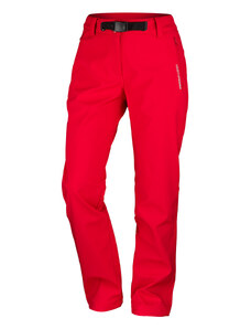 Northfinder Pantaloni dama extra lungi din softshell 3L 5K/5K LYRIC red