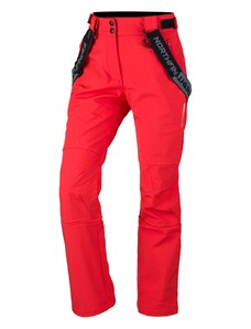 Northfinder Pantaloni schi 10K/5K din softshell pentru femei ISABELA NO-6008SNW red