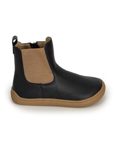 Protetika pantofi pentru fete pentru toate anotimpurile Barefoot TITA NERO, Protetika, negru