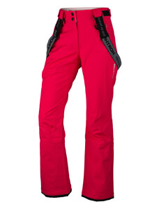 Northfinder Pantaloni schi impermeabili softshell elastic 3L 5K/5K femei Isabela pink