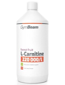 Băuturi ionice GymBeam L-Karnitin - GymBeam- 1000 ml forest fruit lcarni-forest