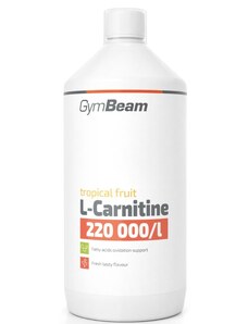 Băuturi ionice L-Karnitin GymBeam 1000 ml - tropical fruit lcarni-tropical