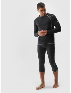 4F Lenjerie termoactivă de skitour (bluză) pentru bărbați - neagră - M