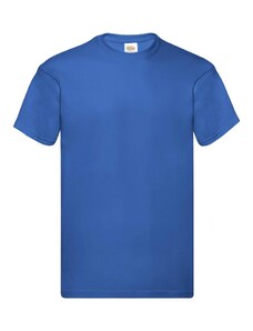 Tricou albastru pentru bărbați Original Fruit of the Loom