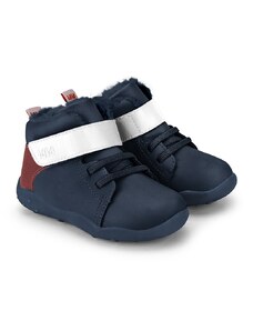 BIBI Shoes Ghete Baieti Fisioflex 4.0 New Naval cu Blanita