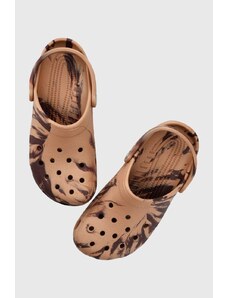 Crocs papuci culoarea maro