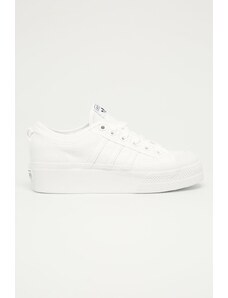 adidas Originals sneakers Nizza Platform culoarea alb FV5322