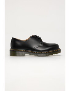 Dr. Martens pantofi de piele 11838002 1461 culoarea negru, cu toc plat