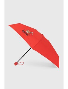 Moschino Umbrela culoarea rosu
