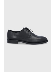 Vagabond Shoemakers Pantofi de piele Percy bărbați, culoarea negru