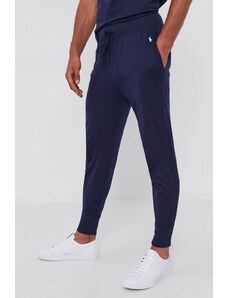Polo Ralph Lauren pantaloni bărbați, culoarea bleumarin, material uni 714845000000