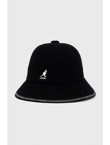 Kangol pălărie de lână culoarea negru, de lână K3181ST.BO013-BO013