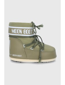 Moon Boot cizme de iarnă culoarea verde