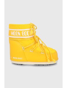 Moon Boot cizme de iarnă culoarea galben