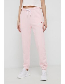 Ellesse Pantaloni femei, culoarea roz, material neted SGK13459-011