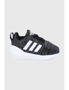Adidas Originals Pantofi copii Swift Run 22 GW8184 culoarea negru
