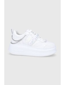 Karl Lagerfeld pantofi Anakapri culoarea alb, cu platforma