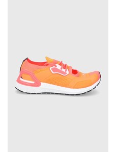 adidas by Stella McCartney pantofi de alergat Ultraboost culoarea portocaliu