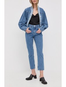 Custommade jeansi femei , high waist