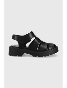 Vagabond Shoemakers sandale de piele Cosmo 2.0 femei, culoarea negru